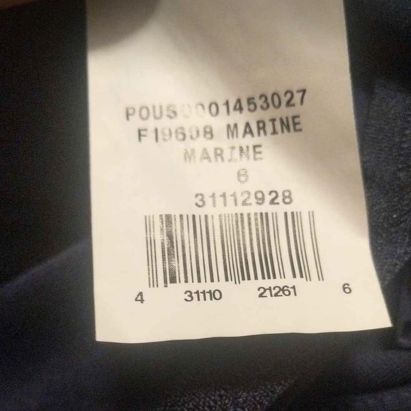 Navy David's Bridal dress - Picture 4 of 5